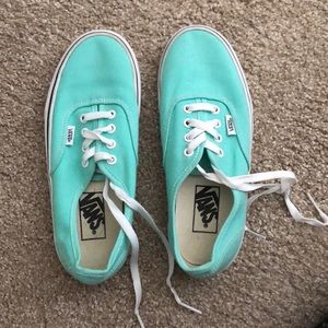 Teal Vans